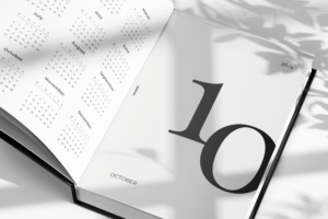 2026 October Dashboard - A4/A5 Cover Insert | PDF