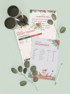Festive Clarity Bundle – Printable Holiday Planner Pack