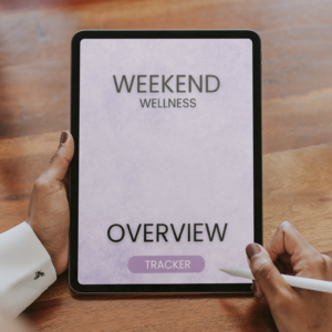 Weekend Wellness Overview Tracker