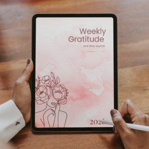 2026 Annual Weekly Gratitude & Wins Journal