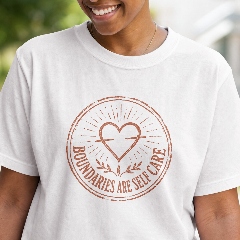 Boundaries Are Self Care T-Shirt - Image 3