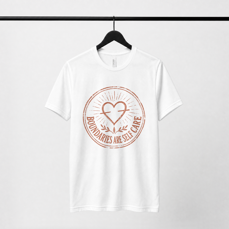 Boundaries Are Self Care T-Shirt - Image 2