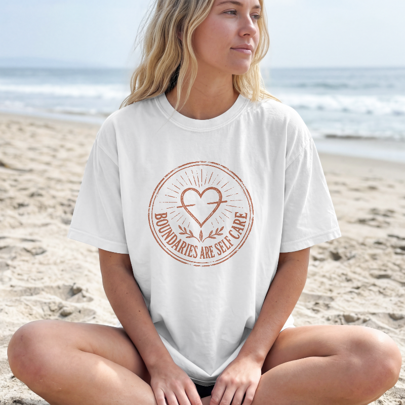 Boundaries Are Self Care T-Shirt - Image 4