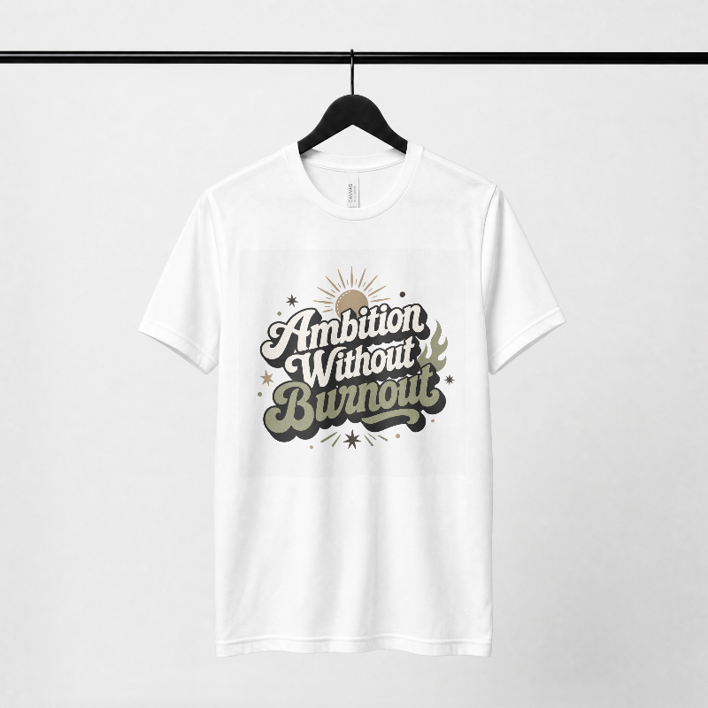 Ambition Without Burnout T-Shirt - Image 2