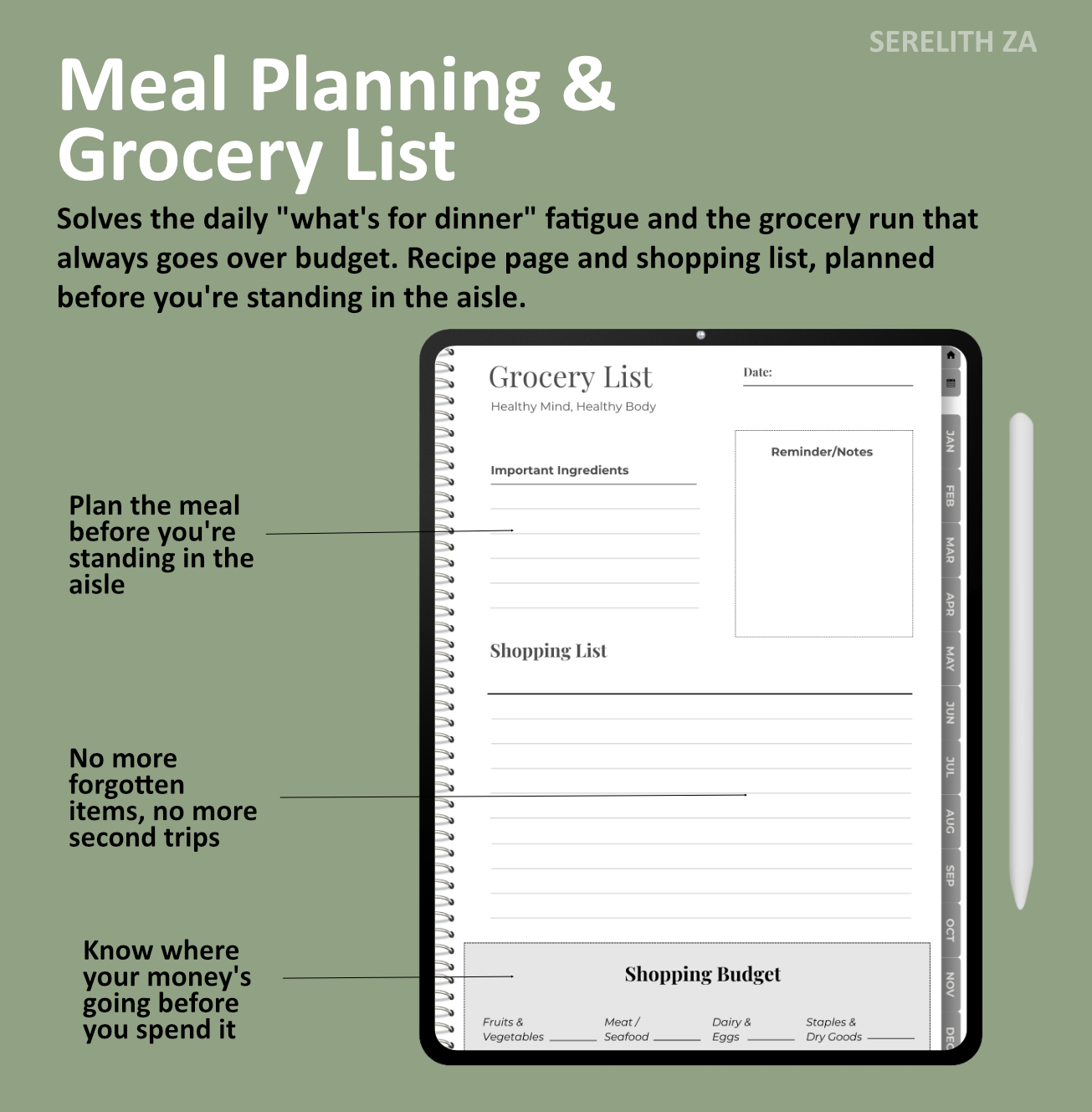 The 2027 Hyperlinked Productive Digital Planner - Image 5